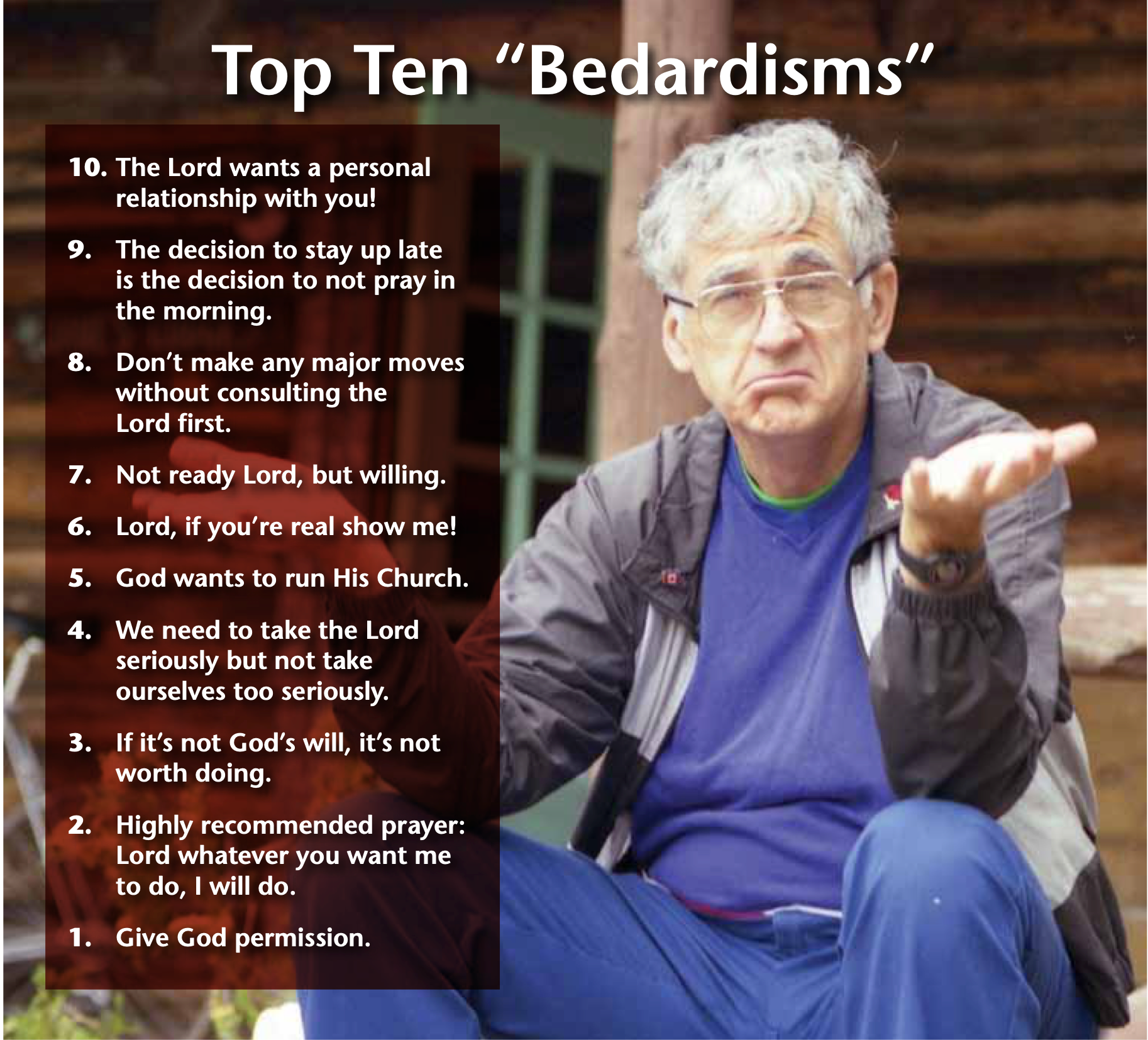 Fr Bob Bedard-isms